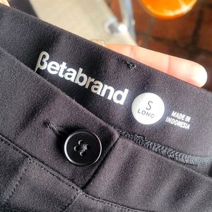 Betabrand back yoga pant slacks - S, long